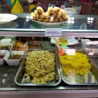 Great vegan chicken rice at Chamlong's / The Vegetarian Society Chatuchak in Bangkok