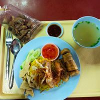 Vegan Thai food 50 bhat less then 2$ at Chamlong's / The Vegetarian Society Chatuchak in Bangkok