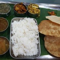 south Indian thali at Chennai Kitchen in Bangkok