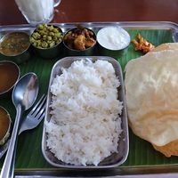 South Indian Thali 150 Baht at Chennai Kitchen in Bangkok