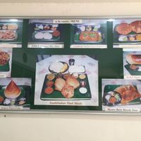 The picture menu at Chennai Kitchen in Bangkok