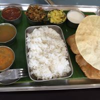 South Indian Thali, 150 baht at Chennai Kitchen in Bangkok