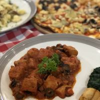 Awesome vegan options at Govinda Italian Restaurant & Pizzeria in Bangkok