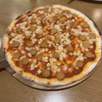 Salami Pizza  at Govinda Italian Restaurant & Pizzeria in Bangkok