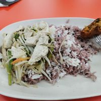 Tofu and mushrooms at Rabiengboon - MBK in Bangkok