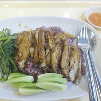 Vegetarian duck rice at Rabiengboon - MBK in Bangkok