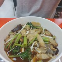 Vegetarian duck noodles, great food, great value at Rabiengboon - MBK in Bangkok