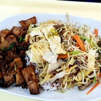 Vegan dish at Rabiengboon - MBK in Bangkok
