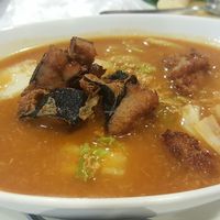 Gang Som at The Vegetarian Cottage in Bangkok