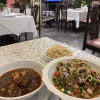 Meal  at The Vegetarian Cottage in Bangkok