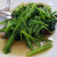 Spinach at Ruyi Vegetarian in Bangkok