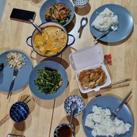 Delicious Thai food! at Ruyi Vegetarian in Bangkok