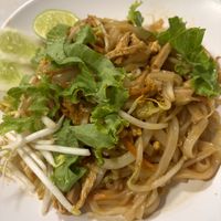Pad Thaii  at Ruyi Vegetarian in Bangkok