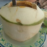 coconut at Ruyi Vegetarian in Bangkok