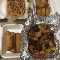 Takeaway on our second visit at Ruyi Vegetarian in Bangkok