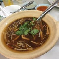 “Shark fin” Soup at Ruyi Vegetarian in Bangkok