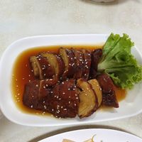 Duck at Ruyi Vegetarian in Bangkok