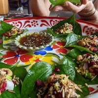 Mieng kham 😋 at Aum in Chiang Mai
