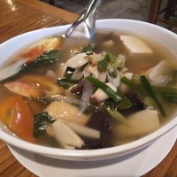 Tom yum at Aum in Chiang Mai