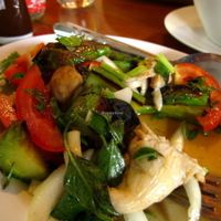 Eggplant salad.  at Aum in Chiang Mai