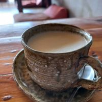 Soy latte at Aum in Chiang Mai