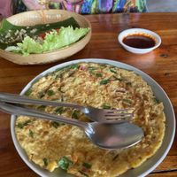 Omelette  at Aum in Chiang Mai