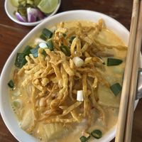 Khao Soi  at Aum in Chiang Mai