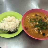 tom yam  at Num Heng Vegetarian in Hat Yai