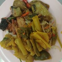 70 baht, got another portion to take away! at Num Heng Vegetarian in Hat Yai