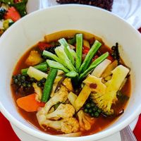 Gaeng Pa (South Thai Red Curry) at Five Star J Restaurant in Pattaya