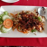 Phad Thai - vegan at Five Star J Restaurant in Pattaya