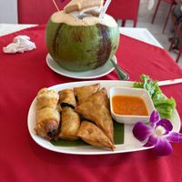 Starter: Fried combo  at Five Star J Restaurant in Pattaya