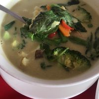 Green curry  at Five Star J Restaurant in Pattaya