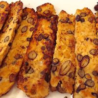 Best organic tempeh I have eaten  at Five Star J Restaurant in Pattaya