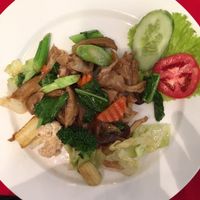 pad see iew jae at Five Star J Restaurant in Pattaya