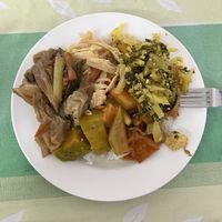 Spicy dish   at Hesan Vegetarian in Phuket