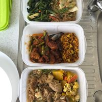 Take away bring your own containers as they don’t support foam containers! Great idea  at Hesan Vegetarian in Phuket