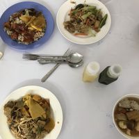 dishes at Hesan Vegetarian in Phuket