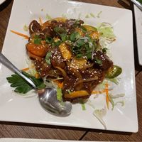 Pork ribs  at Utopia Vegan in Dickson