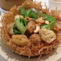 Bird's nest! eat it!!! at Utopia Vegan in Dickson