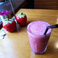 Smoothie at Raw Power Cafe in Auckland