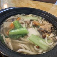 Claypot noodle. Completely vegan   at Welcome Chinese Vegetarian Cafe in Christchurch