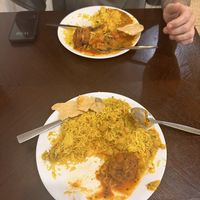 I had the pumpkin and chickpea curry with the koftas - both were amazing!  at Govinda's - CBD in Brisbane