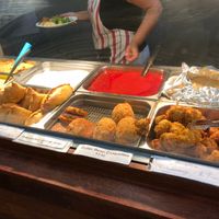 Serving counter  at Govinda's - CBD in Brisbane