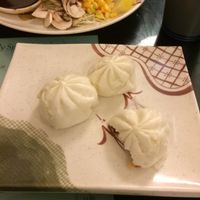 BBQ steam buns at Thea Vegetarian Tea Garden in Adelaide