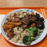 A little bit of everything at Pure Vegetarian - Total Vegetarian - Stall in Adelaide