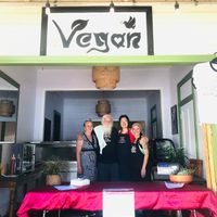 Mari and the team at Nimbin at Wolf & Lamb Vegan in Nimbin