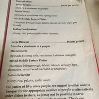 Menu page 5 at Wolf & Lamb Vegan in Nimbin