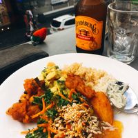 Outdoor with my choices. at Govinda's in Darlinghurst