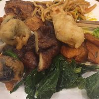 Compilation from the buffet at Green Gourmet in Newtown